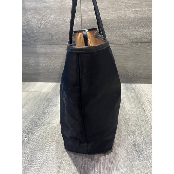 OCABA Paris Lime Reversible shoulder bag Spring Summer Black Brown B000422 - Picture 7 of 12